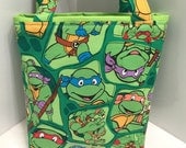 Teenage Mutant Ninja Turtles, Fabric Gift Tote Bag, Gift Wrap, Happy Birthday, Christmas, Turtle Cartoon Fabric, Children, TV, Movie Teenage Mutant Ninja Turtles, Fabric Gift Tote Bag, Gift Wrap, Happy Birthday, Christmas, Turtle Cartoon Fabric, Children, TV, Movie