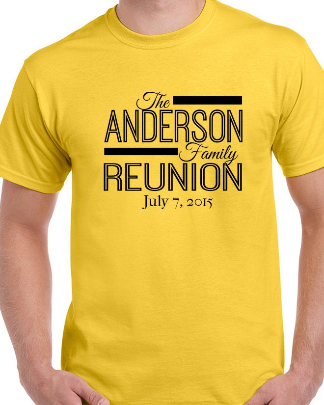 Family Reunion T Shirt Template