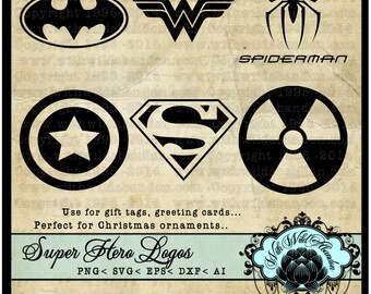 Superhero svg, Silhouettes, Superhero Vectors, Spiderman Clipart, ai, svg,eps,png, dxf, wonder woman, batman