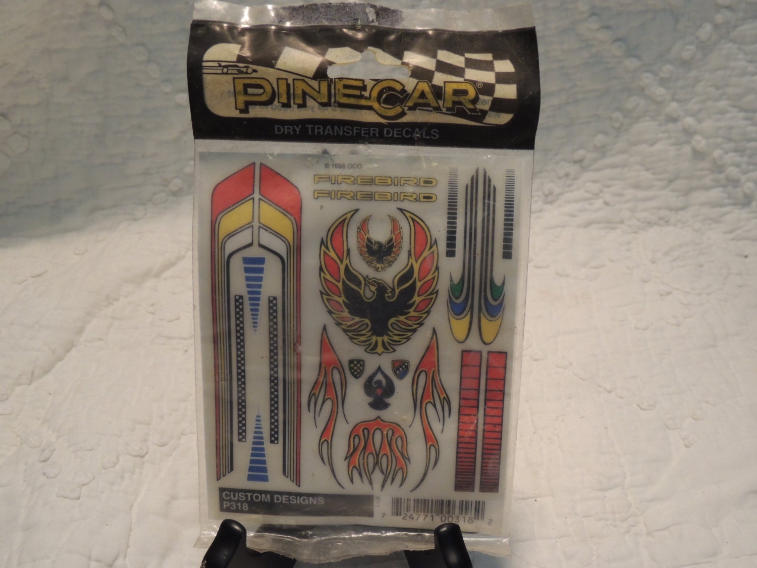 Pinewood Derby Decals Car Dry Transfer by PurveyorsOfFineJunk