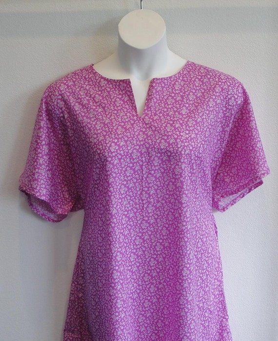 XL Post Surgery Nightgown Shoulder / Breast Cancer
