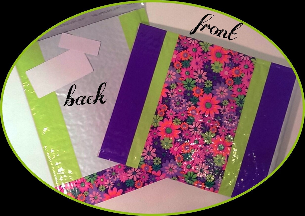 Decorative Bubble Padded Envelope Mailer Size 2 8.5