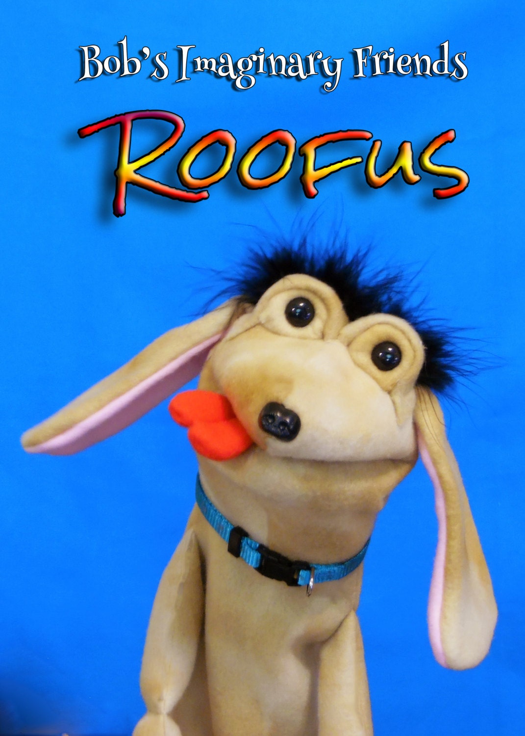 Roofus Dog Hand Puppet or Ventriloquist Puppet Custom order