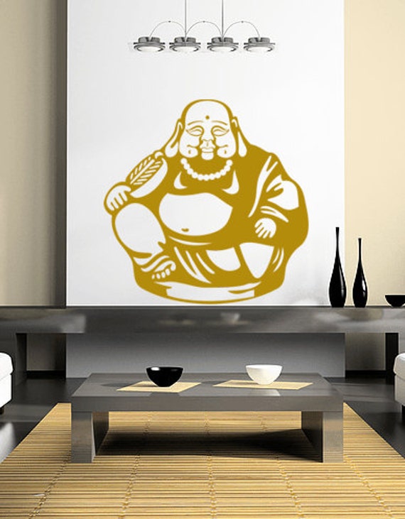Buddha Vinyl Wall Decal Sticker Graphic Sitting