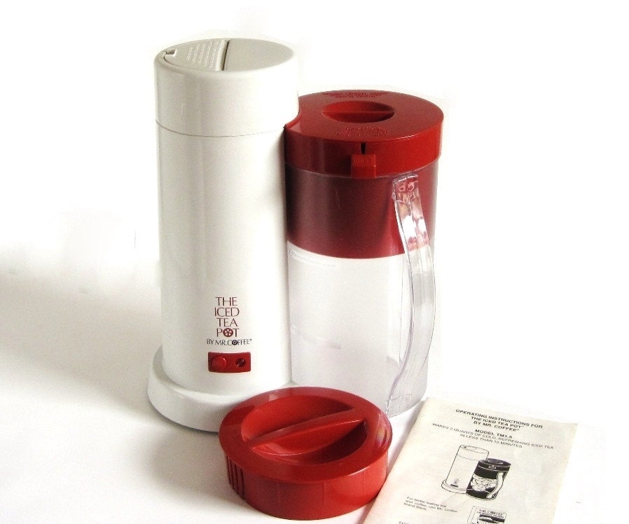 Mr Coffee Iced Tea Maker / Pitcher TM1.5 2 Quart Size The