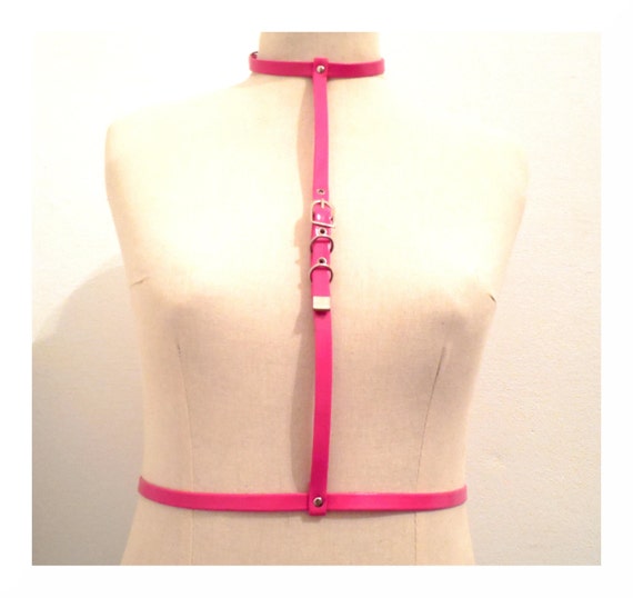 Pink Harness by IdeologiaStore on Etsy