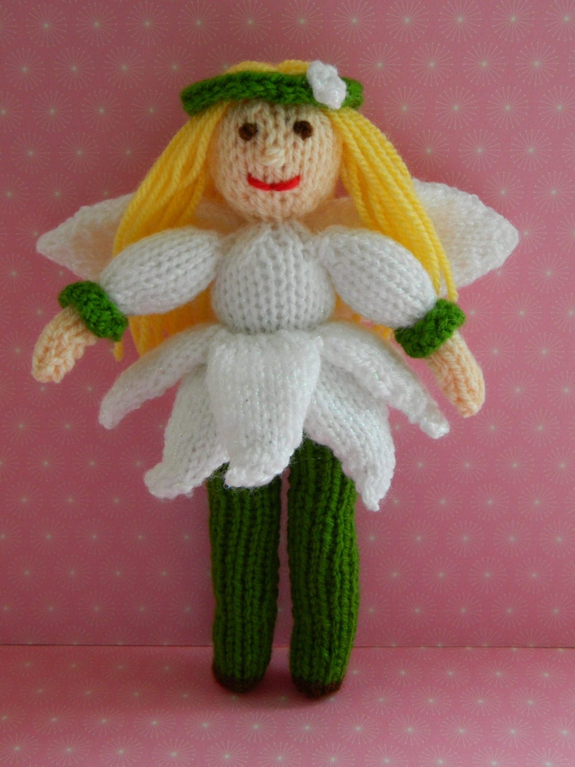 Doll Knitting Pattern/ Knitted Doll/ Toy by EdithGraceDesigns