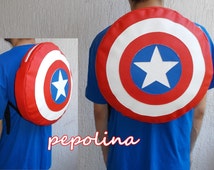 captain america backpack shield