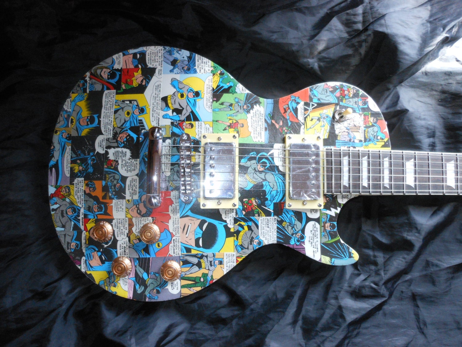 batman guitar funko