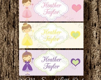 Princess label | Etsy