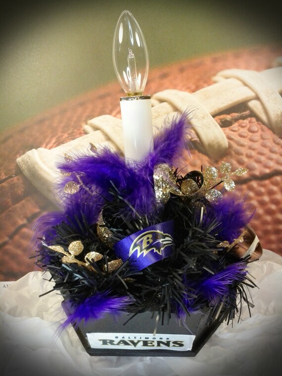 Centerpiece Up Lights : Ravens light up centerpiece
