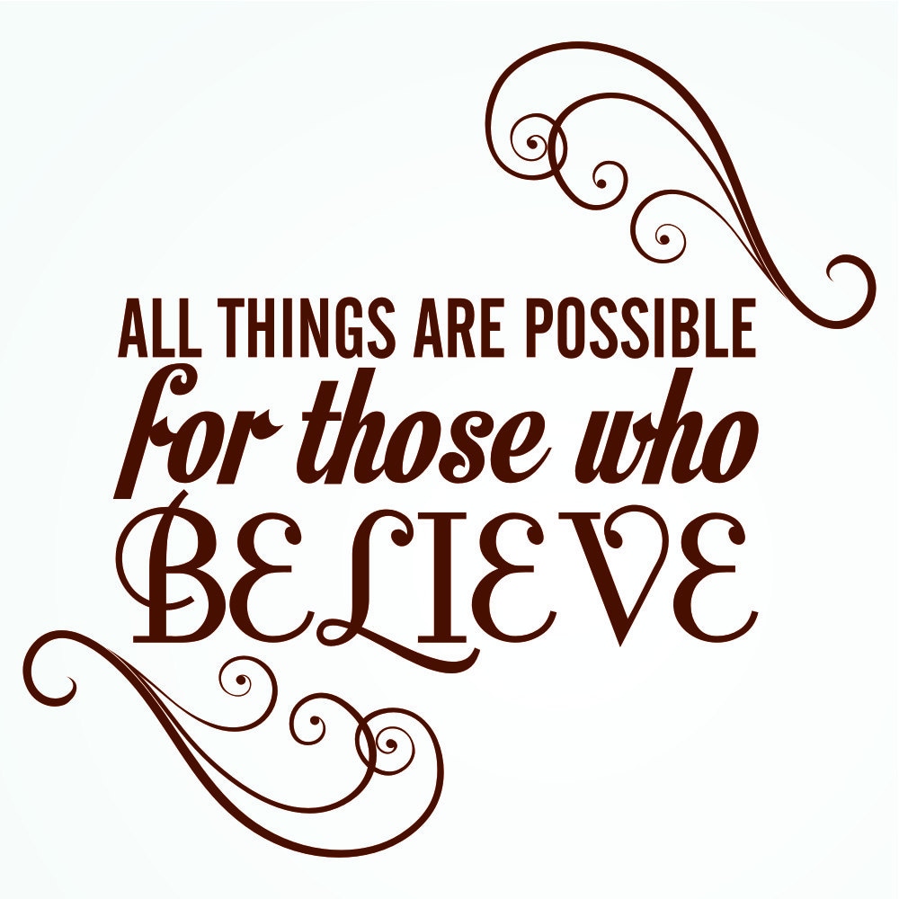 Four be the things. All things. All possible. All the things you are.