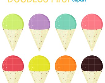 Clip Art Snow Cone Clip Art snow cone etsy cones digital clip art for scrapbooking card making cupcake toppers paper crafts