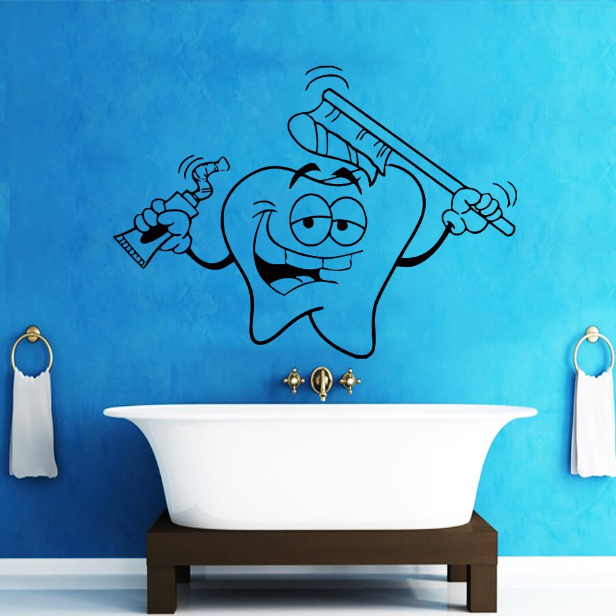 Wall Decals Tooth Dental Decal Vinyl Sticker Dental Clinic