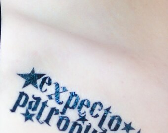 Expecto Patronum Harry Potter-Inspired Temporary Tattoo