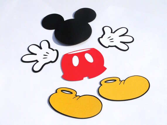 Mickey Mouse Pant Die Cut, Mickey Mouse Clubhouse Pant/ Short ...