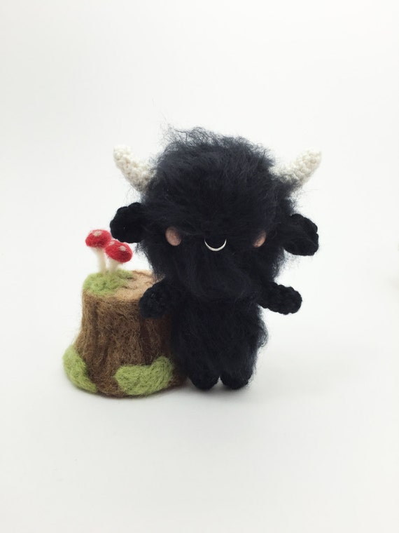 mini minotaur plush