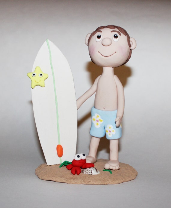 surfing dude toy