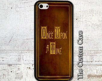 Once Upon a Time Phone Case Fairy Tale Book Phone Case, Iphone 4/5/5c/6/6+/6s, Samsung Galaxy S3/S4/S5/S6/S6 Edge/6Edge+, Note 3/4/5