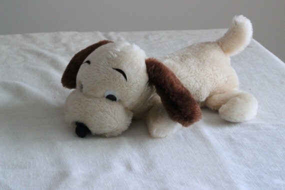 1970s stuffed animals dog