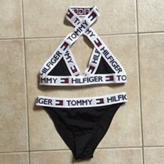 Bikini set retro bandage tommy hilfiger