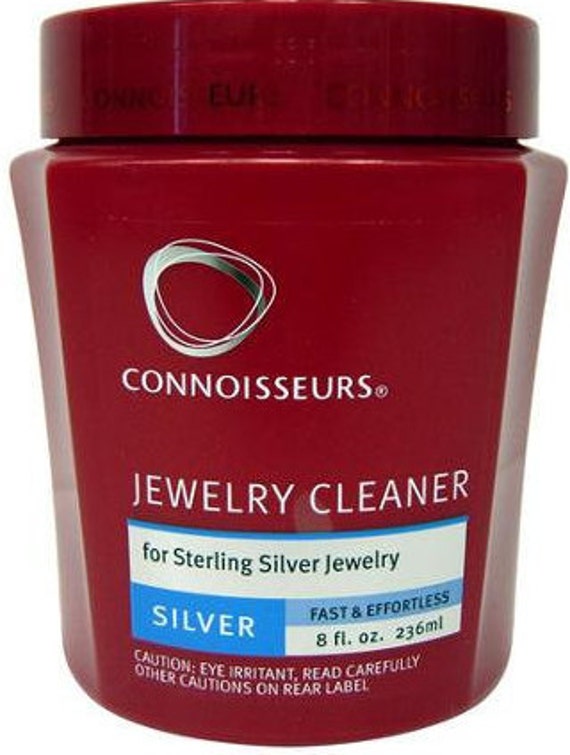 CONNOISSEURS JEWELRY CLEANER For Sterling Silver 8 oz