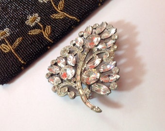 Rhinestone Brooch