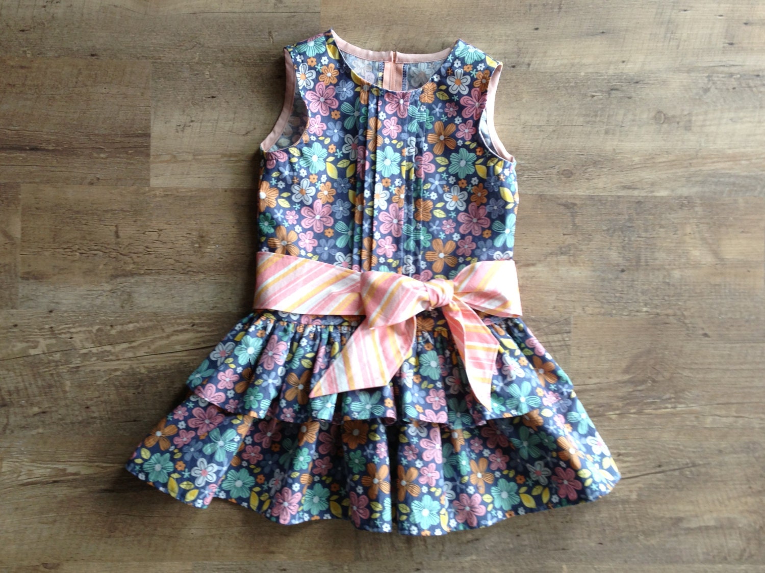Sweetie Pie Drop Waist Dress PDF sewing pattern and tutorial