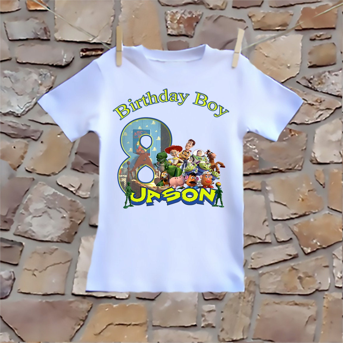 3rd birthday toy story shirt