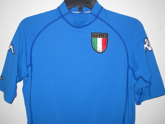 EUC Vintage Kappa Italy Soccer Jersey Home 2002/2003 by casualisme