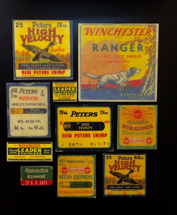 gun ammo logo for your gun safe or fridge Rare