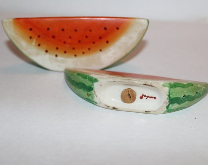 Salt and Pepper Shakers, Salt and Pepper Shakers Vintage, Salt and Pepper Shakers Watermelon