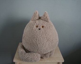 fat cat plushie