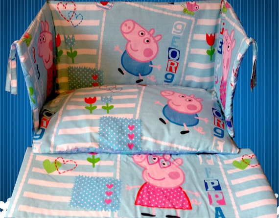 Peppa Pig Crib Set Peppa Pig Microfiber Comforter Peppa Pig