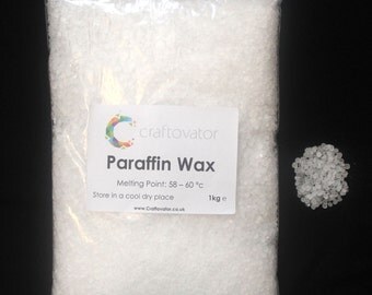 Paraffin Wax Pellets Beads Refined for Candle Making - Choice Of Pack Sizes