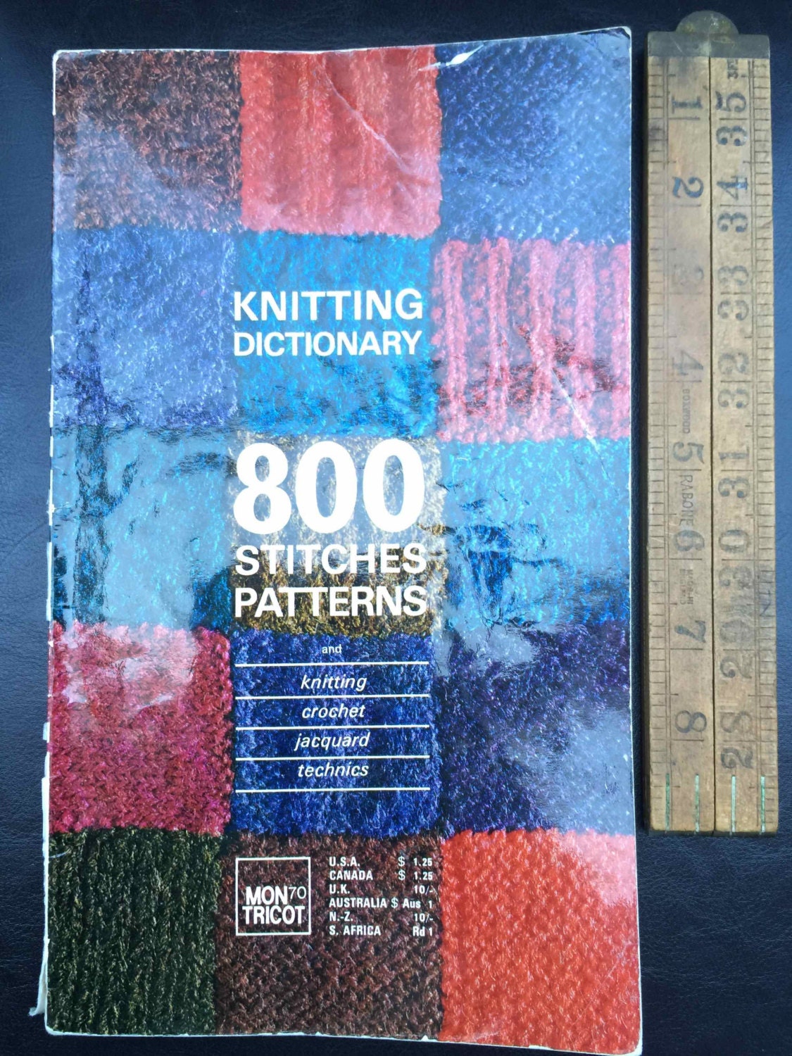 Mon Tricot Knitting Dictionary: 800 Stitches Patterns
