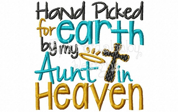 Download Hand Picked For Earth by my Aunt Heaven Machine Applique