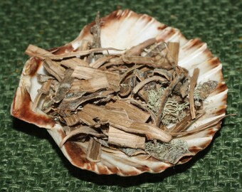 English Oak Bark for the Oak King, Strength & Courage - Spellwork, Charms or Incense - Pagan, Wicca, Witchcraft
