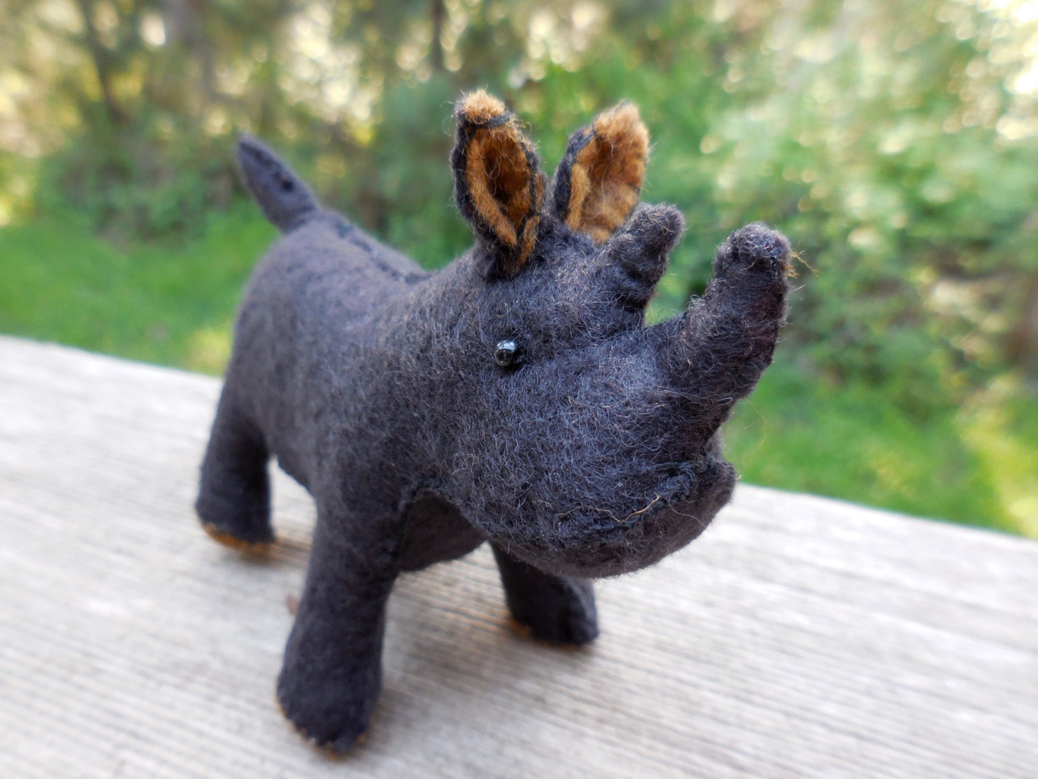 small rhino stuffed animal