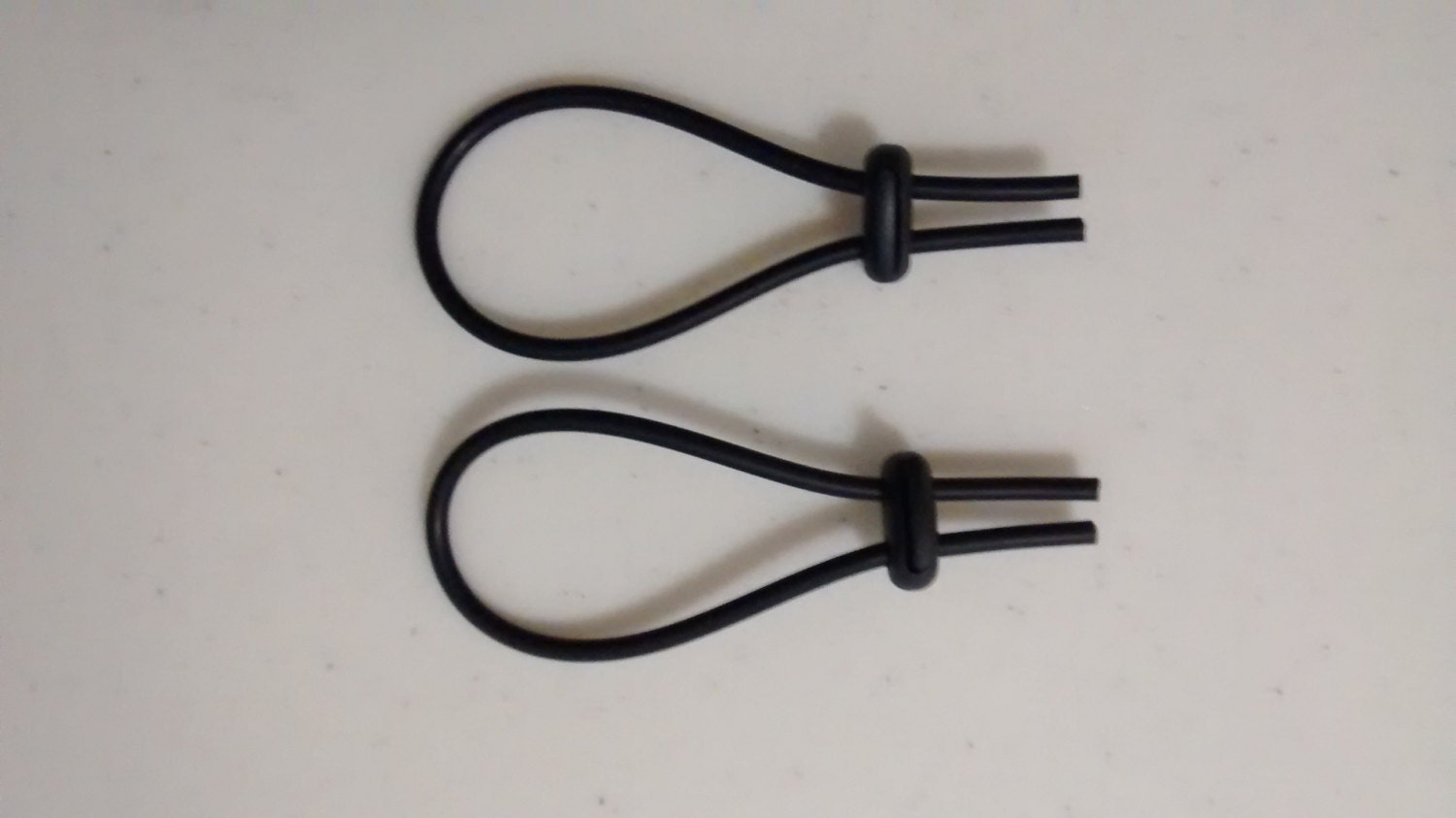 2 x Conductive Rubber Loops Tens Estim Erostek 4mm OD x