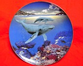 Reco Presents "Our Cherished Seas" WHALE SONG Numbered Plate 1991