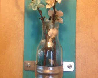 Rustic Wall Vases Set of 2