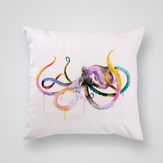 Affordable Art Pillow Decorative Pillow for by WatercolorMary