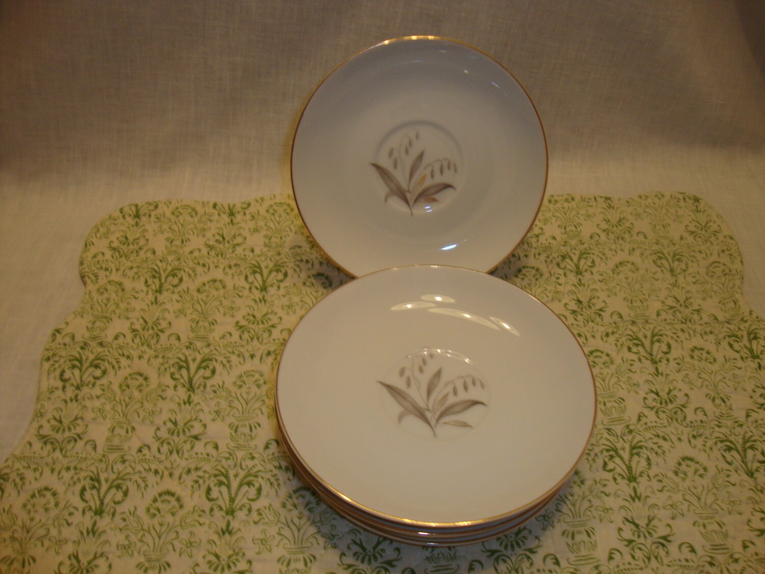 Kaysons Golden Rhapsody fine china by willowcreekantiques