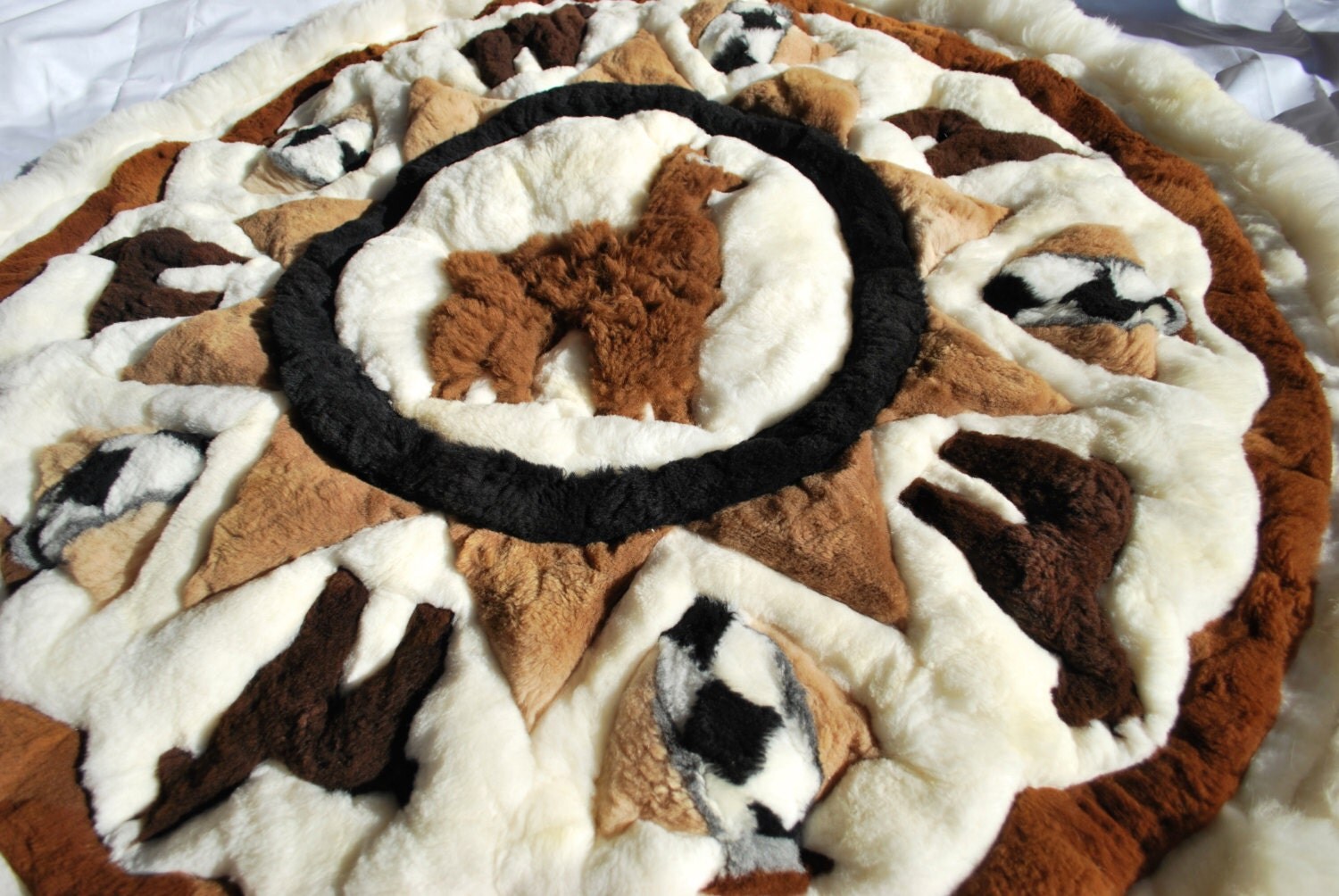 Peruvian Alpaca Rug by PeruvianOutfitter on Etsy