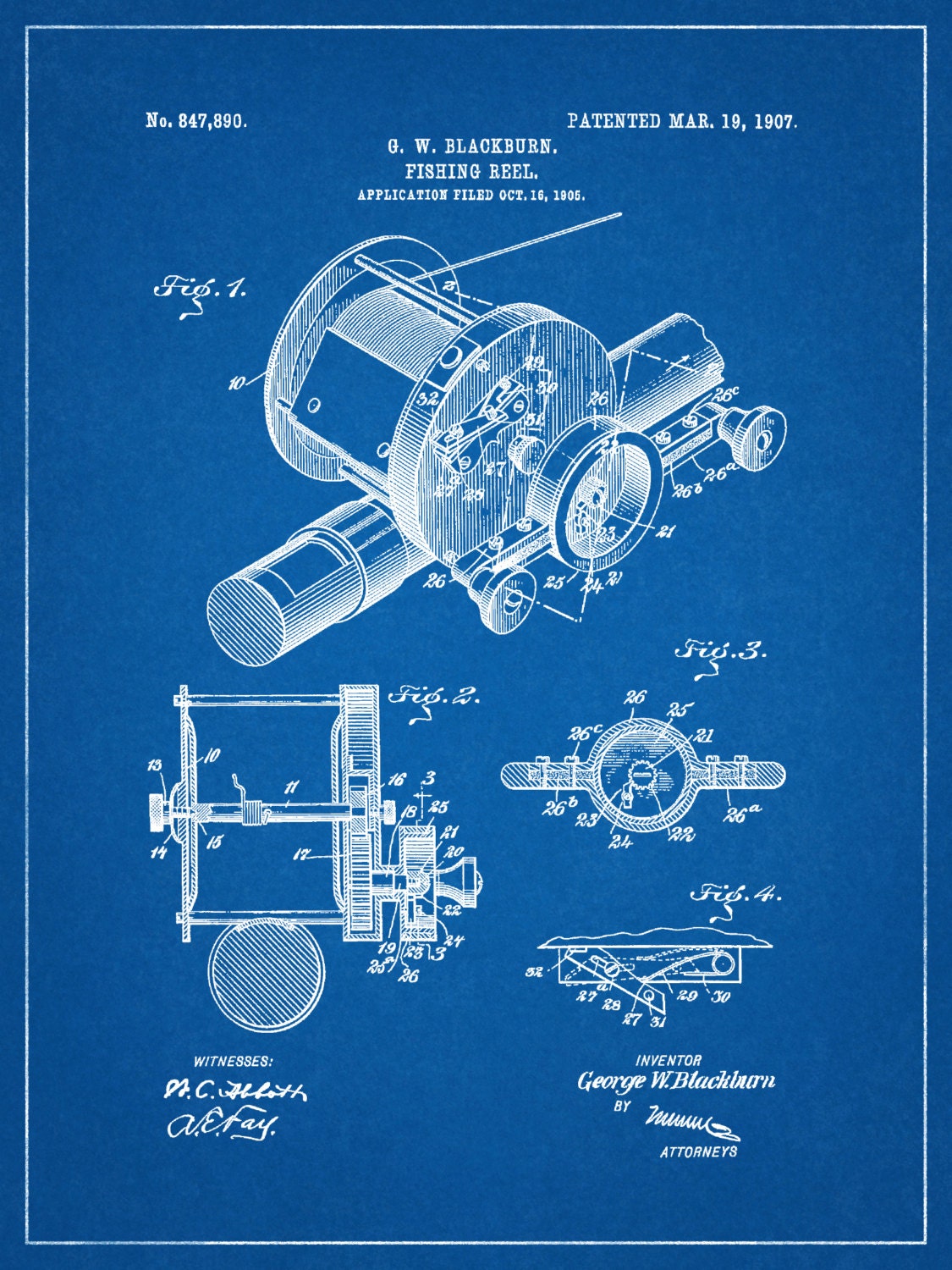 patent assignment reel frame