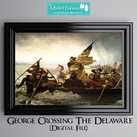 george washington crossing the delaware pop
