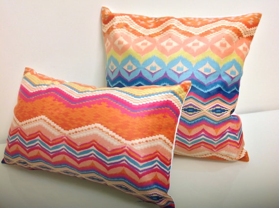 Pillow Cover Throw Pillows Zig zag Pillow Covers by HomeDecorYi