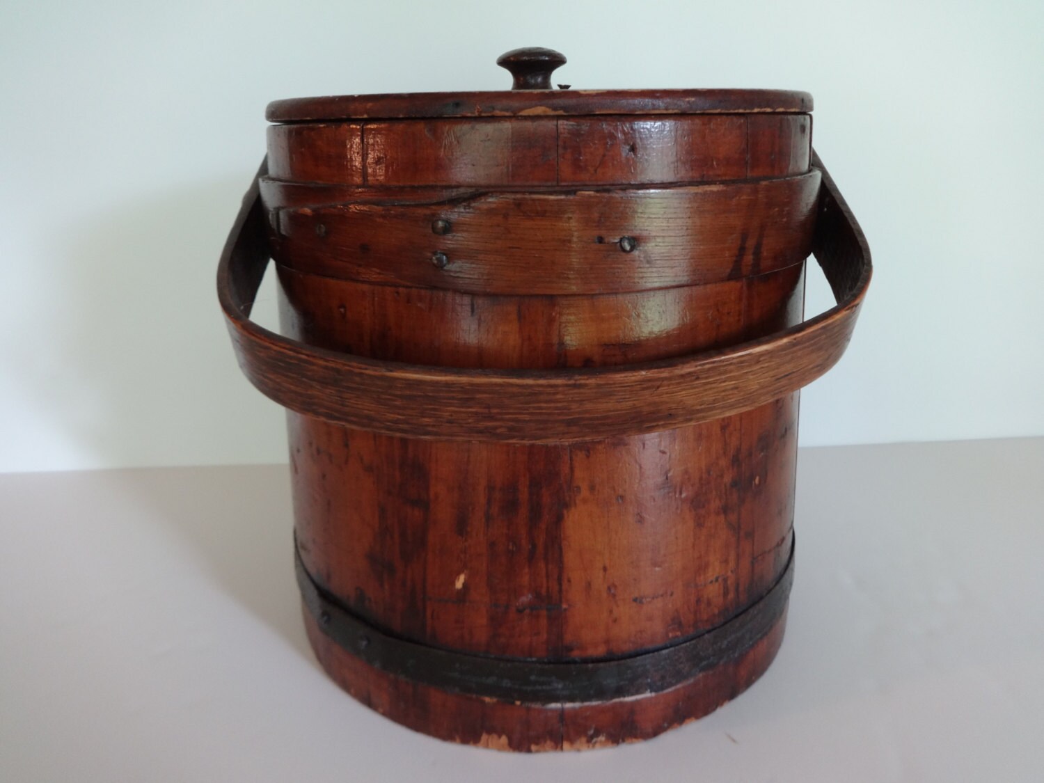 Wooden Sugar Firkin Bucket Sugar Firkin Bucket Sugar Bucket