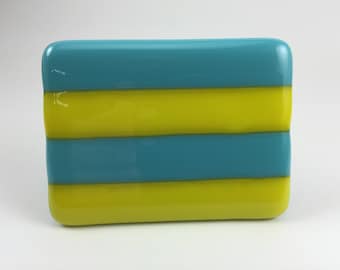 Fused Glass Belt Buckle